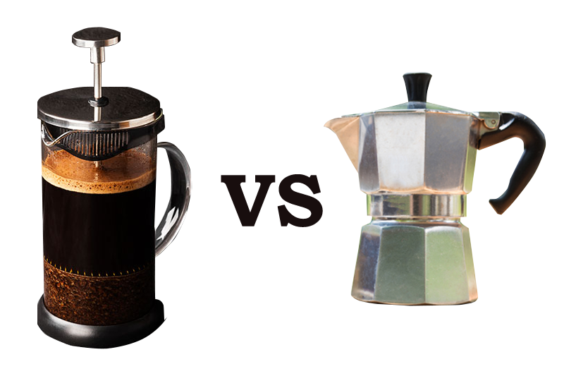 French Press VS Moka Pot